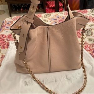 Michael Kors Astor handbag soft blush color